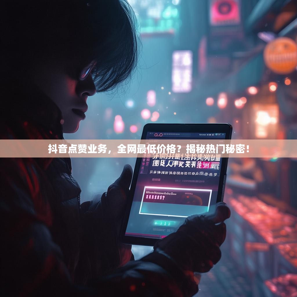 抖音点赞业务，全网最低价格？揭秘热门秘密！