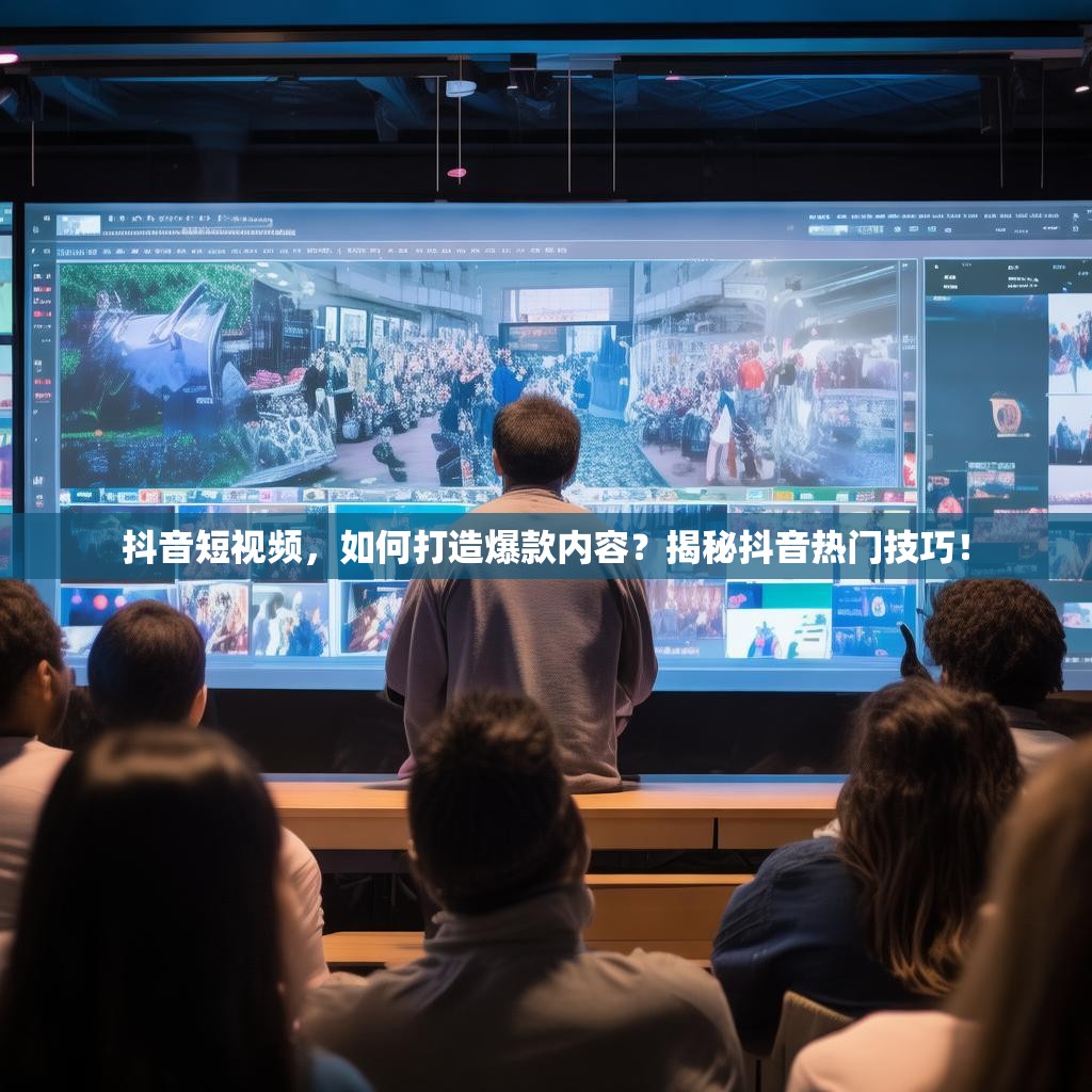 抖音短视频，如何打造爆款内容？揭秘抖音热门技巧！