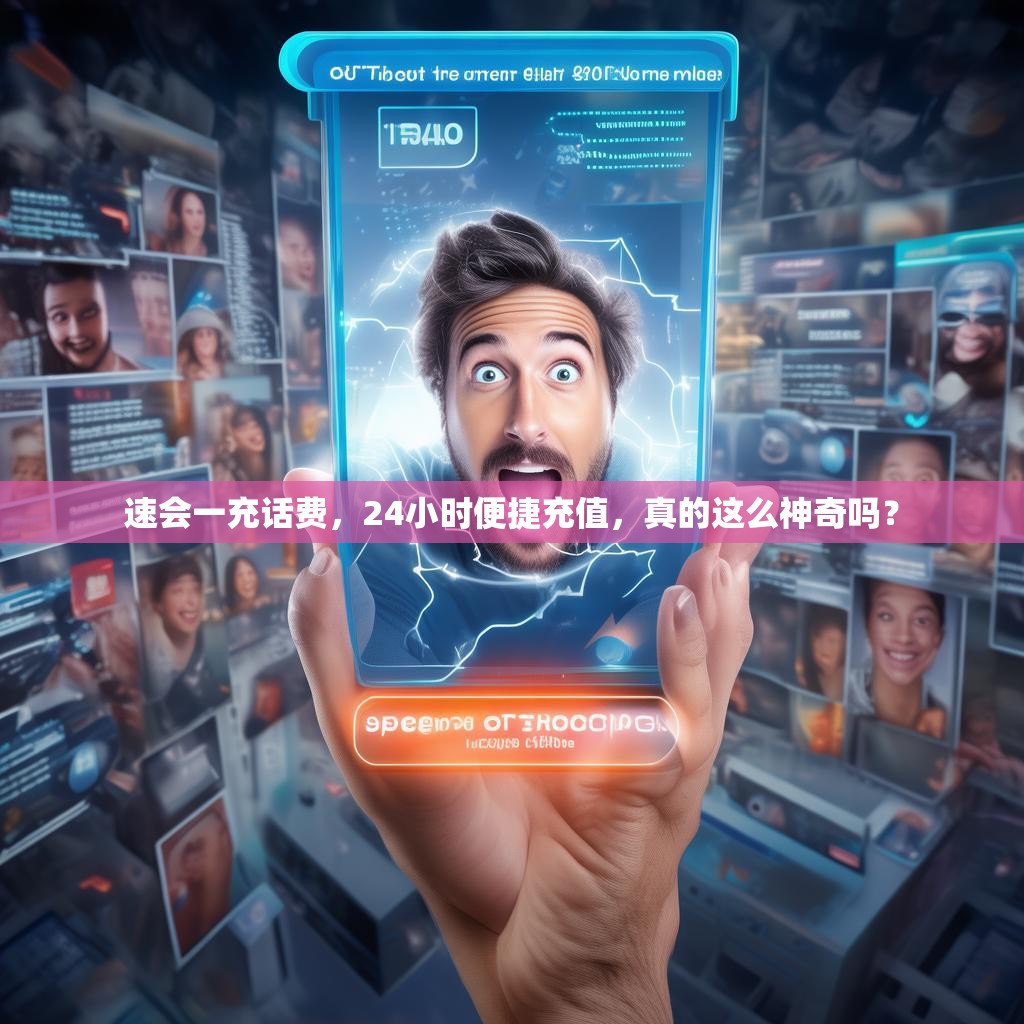 速会一充话费,24小时便捷充值,真的这么神奇吗?