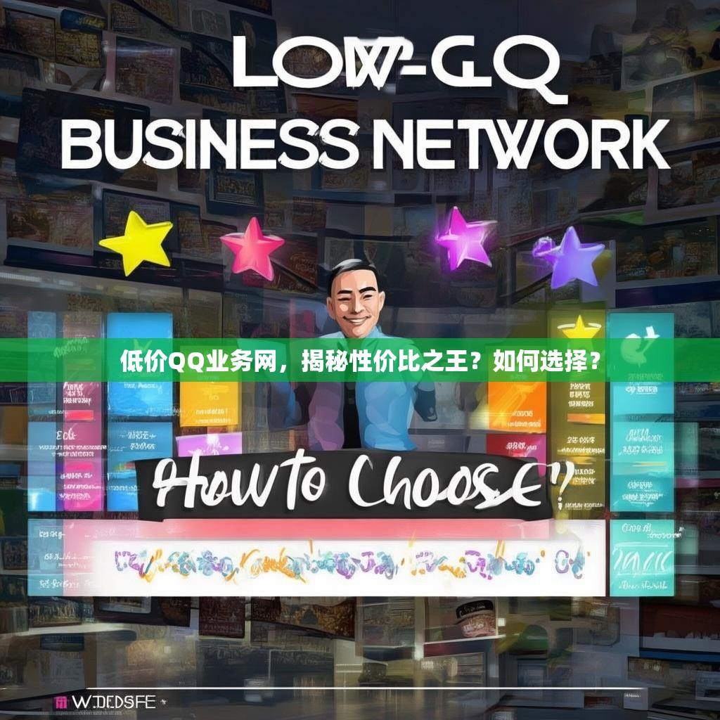 低价QQ业务网，揭秘性价比之王？如何选择？