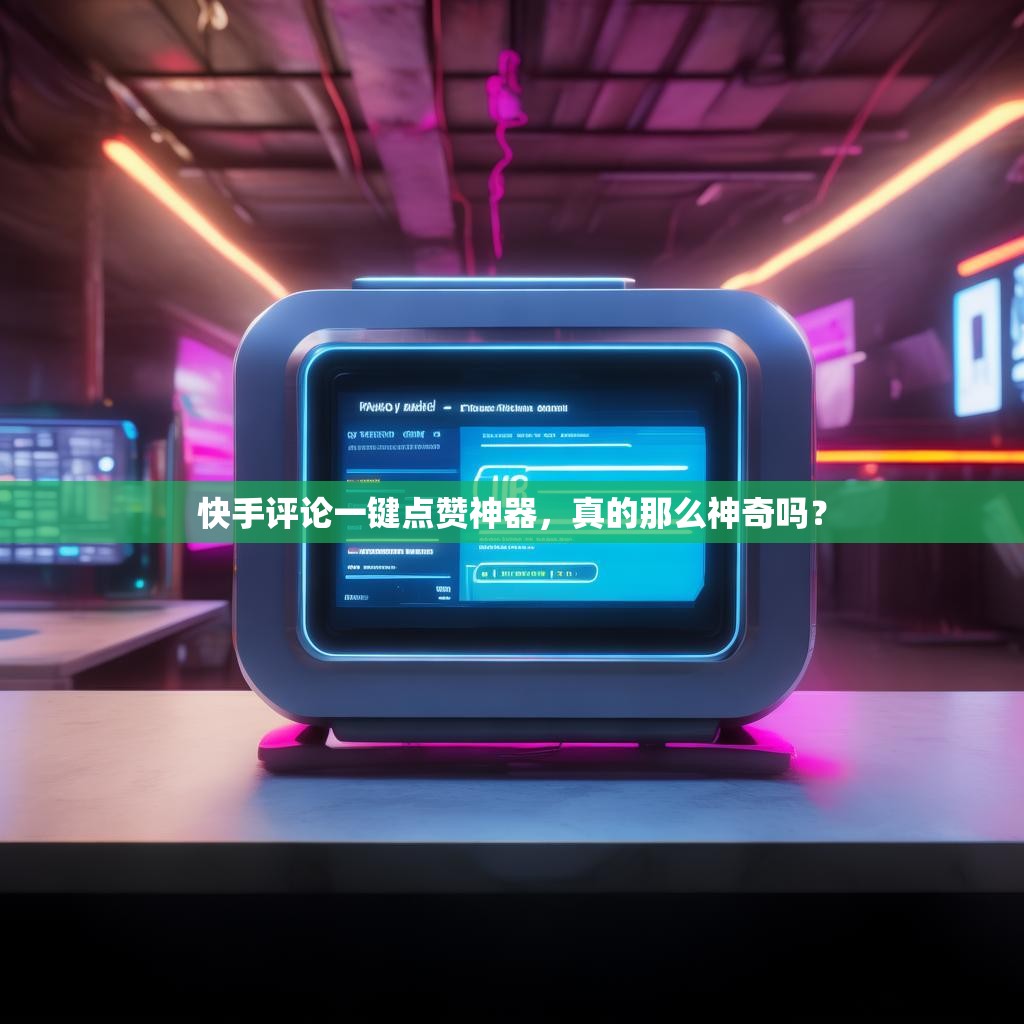 快手评论一键点赞神器，真的那么神奇吗？