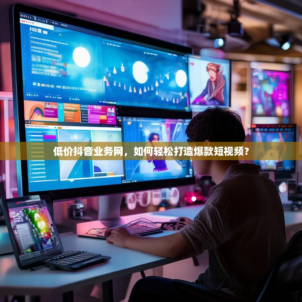 低价抖音业务网，如何轻松打造爆款短视频？