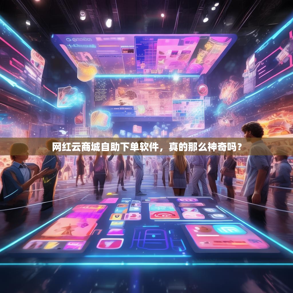 网红云商城自助下单软件，真的那么神奇吗？