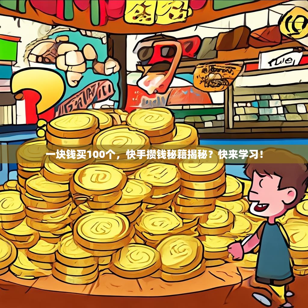 一块钱买100个，快手攒钱秘籍揭秘？快来学习！