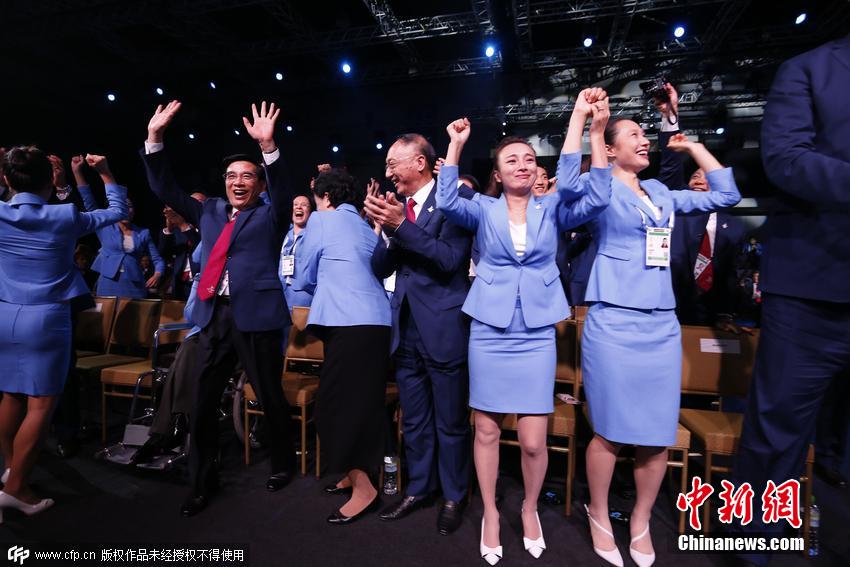 2015年7月31日北京成功获得2022年冬奥会举办权