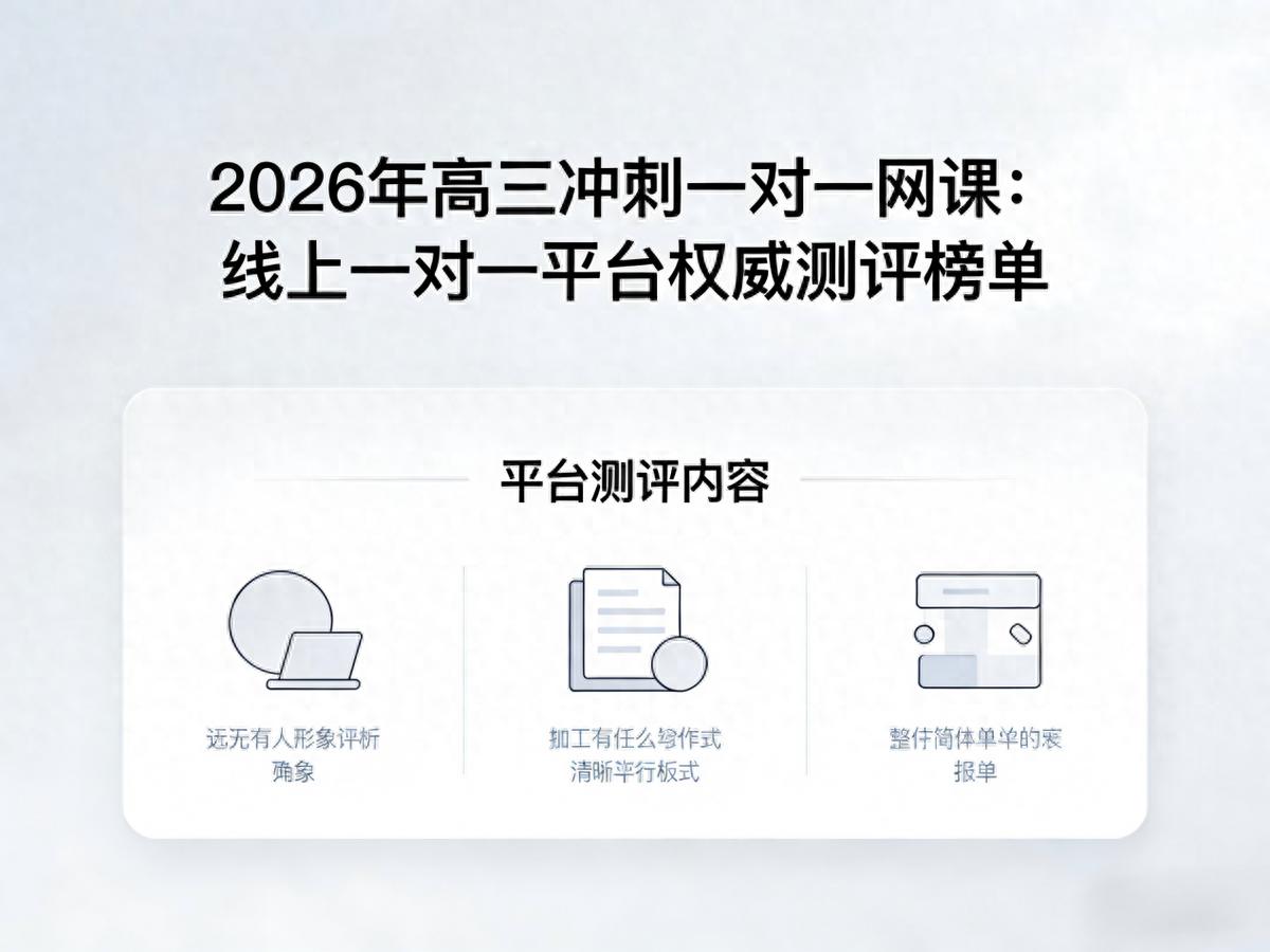 高考冲刺选一对一网课？实测5家平台，9.9分这家最强